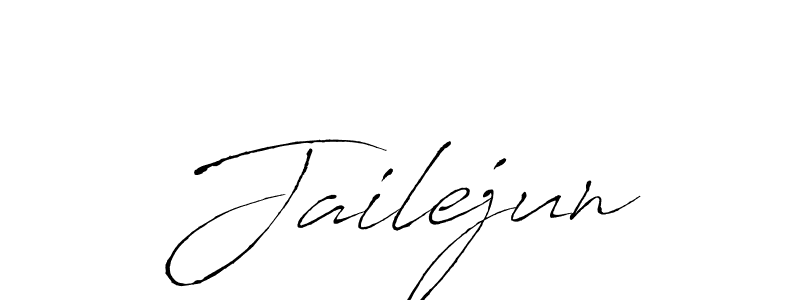 How to make Jailejun name signature. Use Antro_Vectra style for creating short signs online. This is the latest handwritten sign. Jailejun signature style 6 images and pictures png