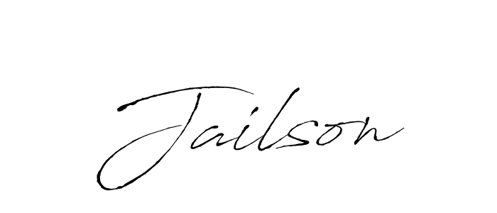 Also we have Jailson name is the best signature style. Create professional handwritten signature collection using Antro_Vectra autograph style. Jailson signature style 6 images and pictures png