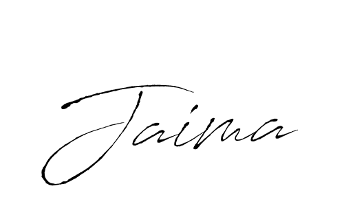 Create a beautiful signature design for name Jaima. With this signature (Antro_Vectra) fonts, you can make a handwritten signature for free. Jaima signature style 6 images and pictures png