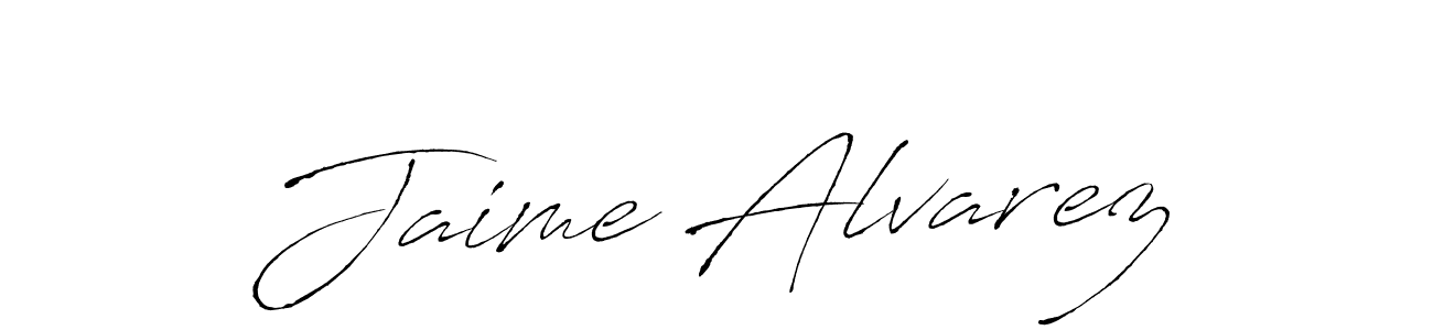 Also we have Jaime Alvarez name is the best signature style. Create professional handwritten signature collection using Antro_Vectra autograph style. Jaime Alvarez signature style 6 images and pictures png