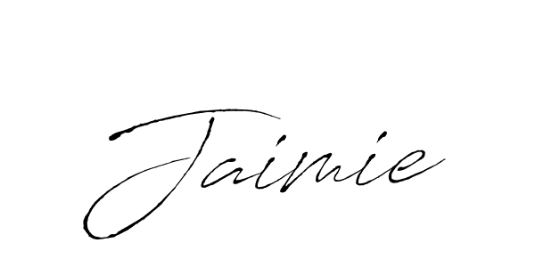 Create a beautiful signature design for name Jaimie. With this signature (Antro_Vectra) fonts, you can make a handwritten signature for free. Jaimie signature style 6 images and pictures png