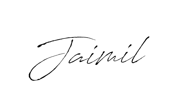 It looks lik you need a new signature style for name Jaimil. Design unique handwritten (Antro_Vectra) signature with our free signature maker in just a few clicks. Jaimil signature style 6 images and pictures png