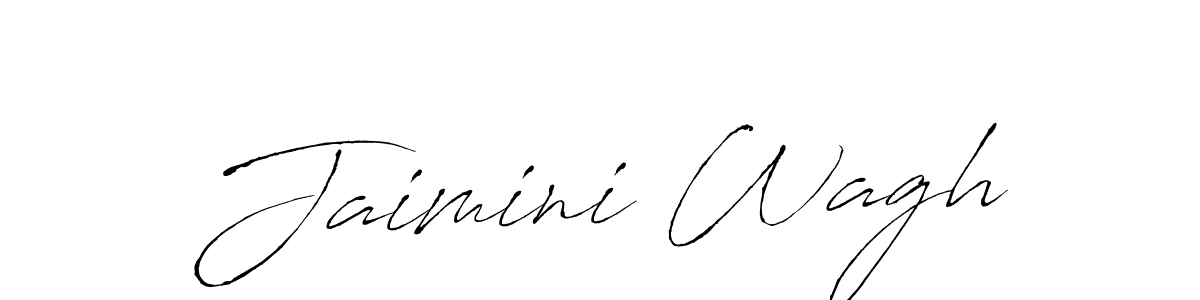 Make a beautiful signature design for name Jaimini Wagh. With this signature (Antro_Vectra) style, you can create a handwritten signature for free. Jaimini Wagh signature style 6 images and pictures png