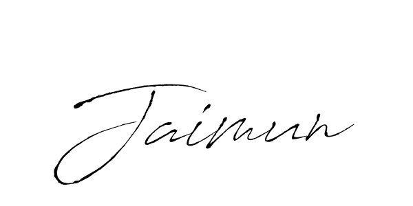 You should practise on your own different ways (Antro_Vectra) to write your name (Jaimun) in signature. don't let someone else do it for you. Jaimun signature style 6 images and pictures png