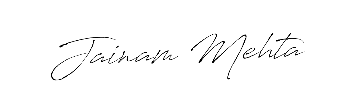 How to make Jainam Mehta signature? Antro_Vectra is a professional autograph style. Create handwritten signature for Jainam Mehta name. Jainam Mehta signature style 6 images and pictures png