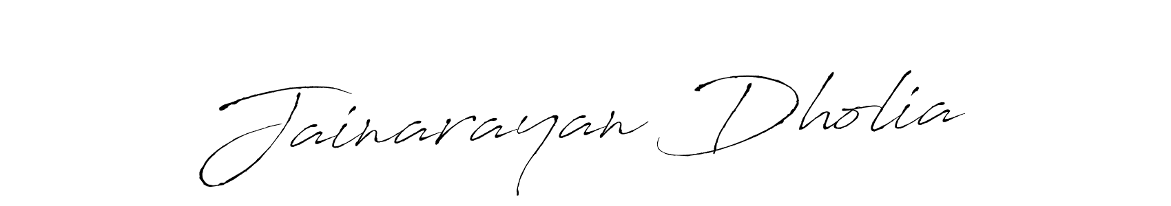 Also You can easily find your signature by using the search form. We will create Jainarayan Dholia name handwritten signature images for you free of cost using Antro_Vectra sign style. Jainarayan Dholia signature style 6 images and pictures png