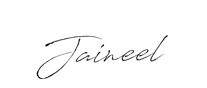 Create a beautiful signature design for name Jaineel. With this signature (Antro_Vectra) fonts, you can make a handwritten signature for free. Jaineel signature style 6 images and pictures png