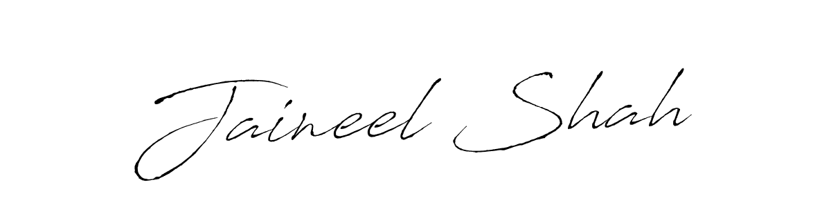 The best way (Antro_Vectra) to make a short signature is to pick only two or three words in your name. The name Jaineel Shah include a total of six letters. For converting this name. Jaineel Shah signature style 6 images and pictures png