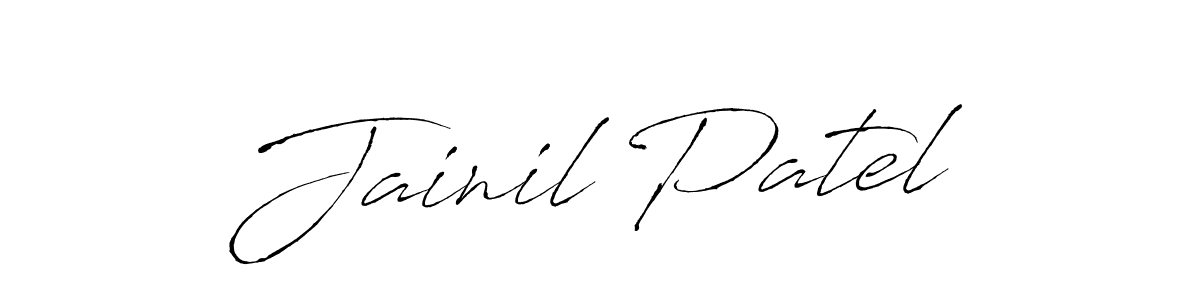 Use a signature maker to create a handwritten signature online. With this signature software, you can design (Antro_Vectra) your own signature for name Jainil Patel. Jainil Patel signature style 6 images and pictures png