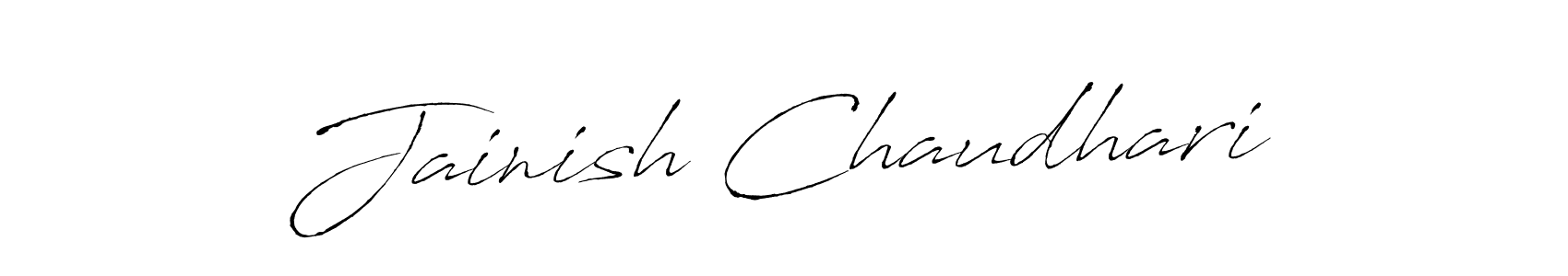 Make a beautiful signature design for name Jainish Chaudhari. Use this online signature maker to create a handwritten signature for free. Jainish Chaudhari signature style 6 images and pictures png