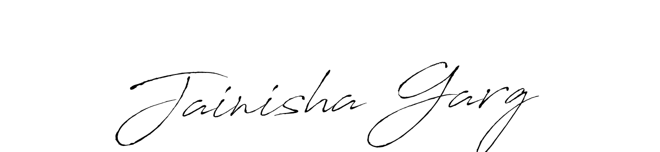Also we have Jainisha Garg name is the best signature style. Create professional handwritten signature collection using Antro_Vectra autograph style. Jainisha Garg signature style 6 images and pictures png