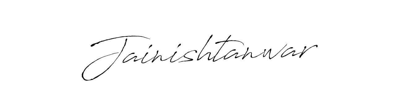 Antro_Vectra is a professional signature style that is perfect for those who want to add a touch of class to their signature. It is also a great choice for those who want to make their signature more unique. Get Jainishtanwar name to fancy signature for free. Jainishtanwar signature style 6 images and pictures png