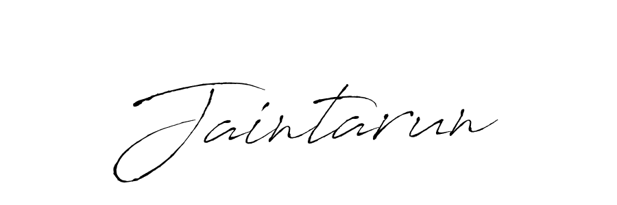 The best way (Antro_Vectra) to make a short signature is to pick only two or three words in your name. The name Jaintarun include a total of six letters. For converting this name. Jaintarun signature style 6 images and pictures png