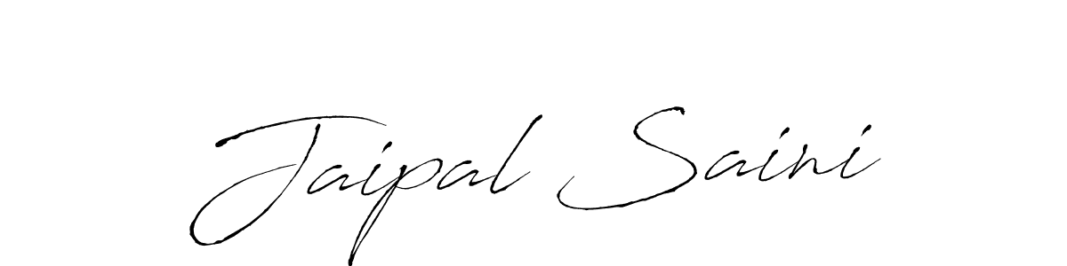 Use a signature maker to create a handwritten signature online. With this signature software, you can design (Antro_Vectra) your own signature for name Jaipal Saini. Jaipal Saini signature style 6 images and pictures png
