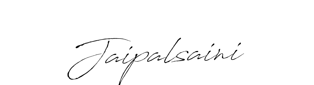 Design your own signature with our free online signature maker. With this signature software, you can create a handwritten (Antro_Vectra) signature for name Jaipalsaini. Jaipalsaini signature style 6 images and pictures png