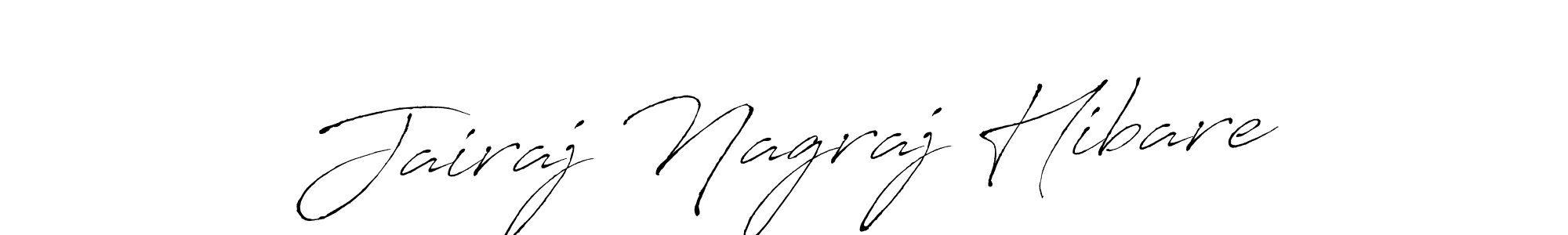 Jairaj Nagraj Hibare stylish signature style. Best Handwritten Sign (Antro_Vectra) for my name. Handwritten Signature Collection Ideas for my name Jairaj Nagraj Hibare. Jairaj Nagraj Hibare signature style 6 images and pictures png