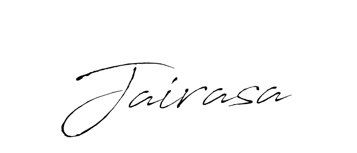 Make a beautiful signature design for name Jairasa. With this signature (Antro_Vectra) style, you can create a handwritten signature for free. Jairasa signature style 6 images and pictures png