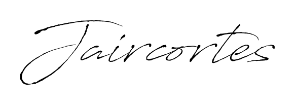 Style your name Jaircortes with confidence using Antro_Vectra signature design. Simple, elegant, and ready for immediate document use. Jaircortes signature style 6 images and pictures png