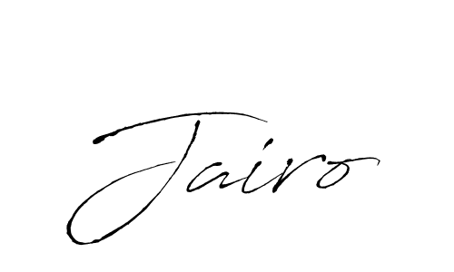 Design your own signature with our free online signature maker. With this signature software, you can create a handwritten (Antro_Vectra) signature for name Jairo. Jairo signature style 6 images and pictures png