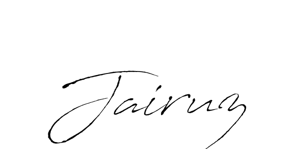 Create a beautiful signature design for name Jairuz. With this signature (Antro_Vectra) fonts, you can make a handwritten signature for free. Jairuz signature style 6 images and pictures png