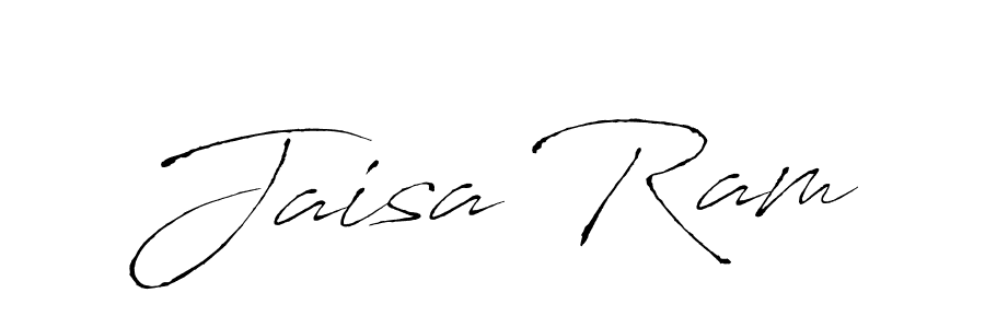 How to make Jaisa Ram name signature. Use Antro_Vectra style for creating short signs online. This is the latest handwritten sign. Jaisa Ram signature style 6 images and pictures png