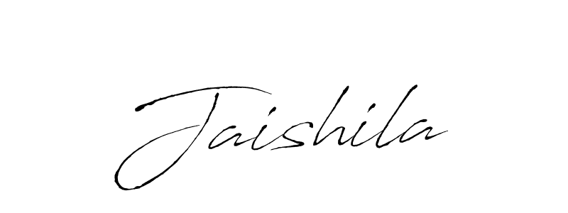 if you are searching for the best signature style for your name Jaishila. so please give up your signature search. here we have designed multiple signature styles  using Antro_Vectra. Jaishila signature style 6 images and pictures png