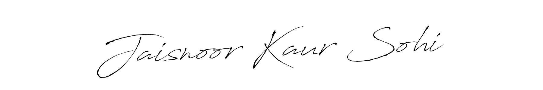 if you are searching for the best signature style for your name Jaisnoor Kaur Sohi. so please give up your signature search. here we have designed multiple signature styles  using Antro_Vectra. Jaisnoor Kaur Sohi signature style 6 images and pictures png