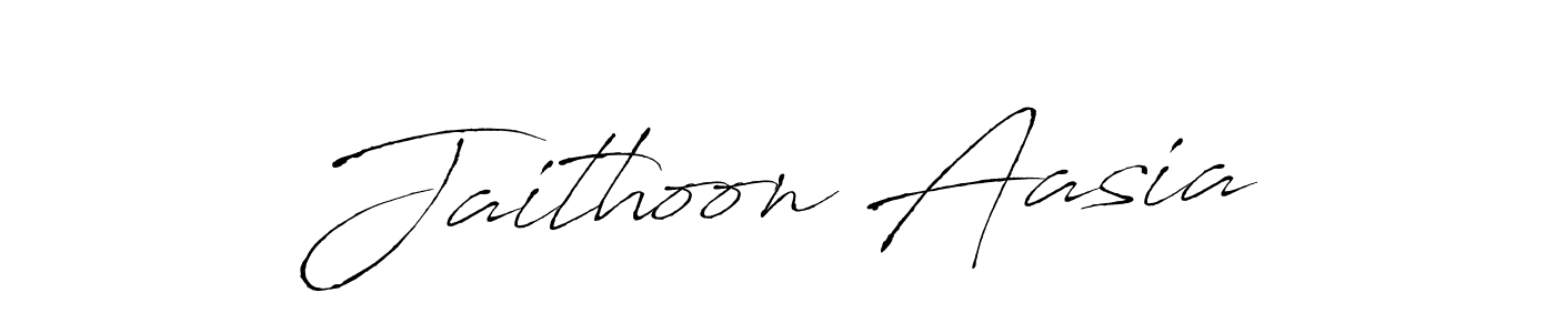 You should practise on your own different ways (Antro_Vectra) to write your name (Jaithoon Aasia) in signature. don't let someone else do it for you. Jaithoon Aasia signature style 6 images and pictures png
