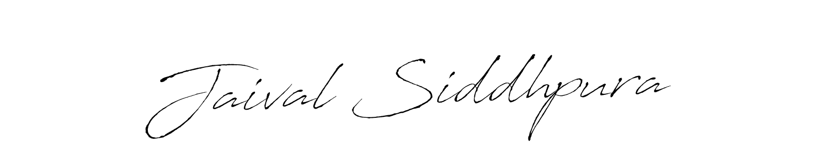 Jaival Siddhpura stylish signature style. Best Handwritten Sign (Antro_Vectra) for my name. Handwritten Signature Collection Ideas for my name Jaival Siddhpura. Jaival Siddhpura signature style 6 images and pictures png