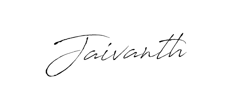 Make a beautiful signature design for name Jaivanth. With this signature (Antro_Vectra) style, you can create a handwritten signature for free. Jaivanth signature style 6 images and pictures png