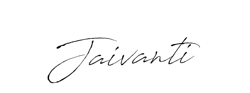 if you are searching for the best signature style for your name Jaivanti. so please give up your signature search. here we have designed multiple signature styles  using Antro_Vectra. Jaivanti signature style 6 images and pictures png