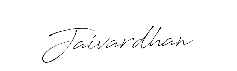 Create a beautiful signature design for name Jaivardhan. With this signature (Antro_Vectra) fonts, you can make a handwritten signature for free. Jaivardhan signature style 6 images and pictures png