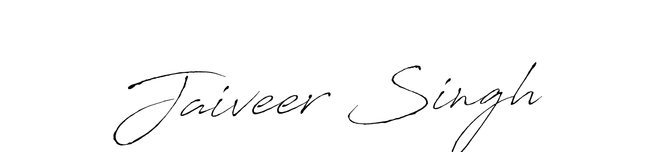 How to make Jaiveer Singh name signature. Use Antro_Vectra style for creating short signs online. This is the latest handwritten sign. Jaiveer Singh signature style 6 images and pictures png