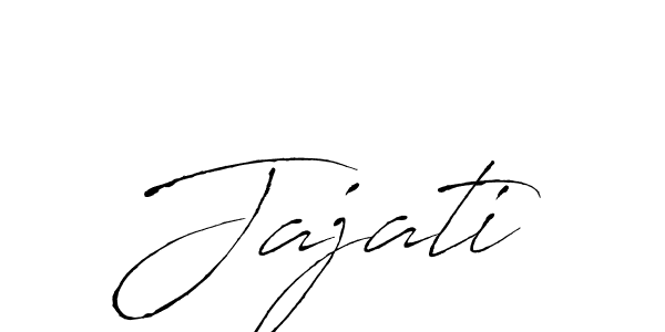 How to make Jajati signature? Antro_Vectra is a professional autograph style. Create handwritten signature for Jajati name. Jajati signature style 6 images and pictures png