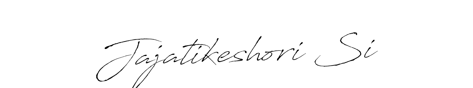 You can use this online signature creator to create a handwritten signature for the name Jajatikeshori Si. This is the best online autograph maker. Jajatikeshori Si signature style 6 images and pictures png