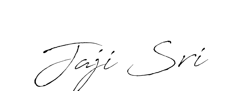 Design your own signature with our free online signature maker. With this signature software, you can create a handwritten (Antro_Vectra) signature for name Jaji Sri. Jaji Sri signature style 6 images and pictures png