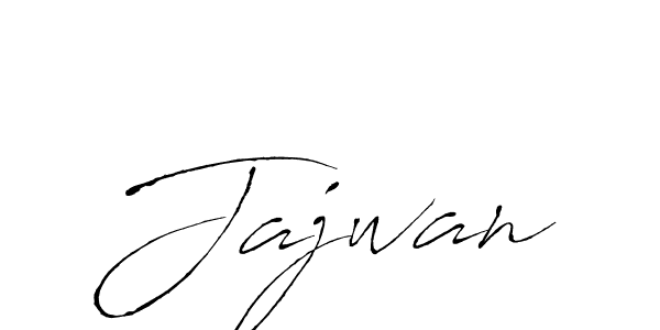 Design your own signature with our free online signature maker. With this signature software, you can create a handwritten (Antro_Vectra) signature for name Jajwan. Jajwan signature style 6 images and pictures png