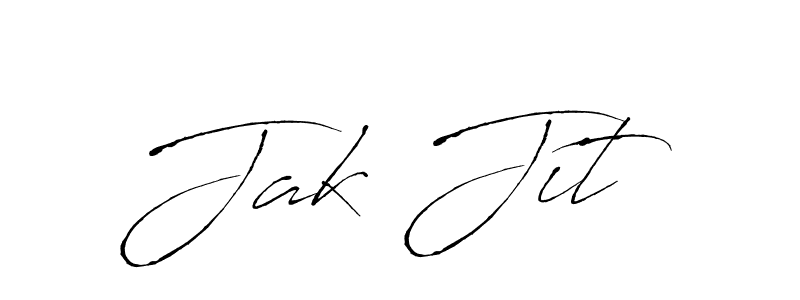 Create a beautiful signature design for name Jak Jít. With this signature (Antro_Vectra) fonts, you can make a handwritten signature for free. Jak Jít signature style 6 images and pictures png