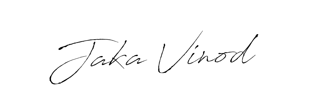 Similarly Antro_Vectra is the best handwritten signature design. Signature creator online .You can use it as an online autograph creator for name Jaka Vinod. Jaka Vinod signature style 6 images and pictures png