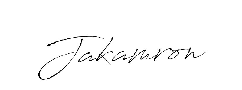 How to make Jakamron name signature. Use Antro_Vectra style for creating short signs online. This is the latest handwritten sign. Jakamron signature style 6 images and pictures png