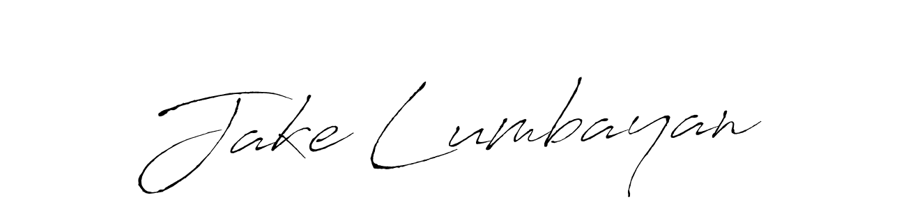 The best way (Antro_Vectra) to make a short signature is to pick only two or three words in your name. The name Jake Lumbayan include a total of six letters. For converting this name. Jake Lumbayan signature style 6 images and pictures png