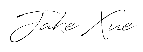 The Antro_Vectra signature style provides a bold statement for name Jake Xue. Designed for business owners, executives, and leaders. Jake Xue signature style 6 images and pictures png