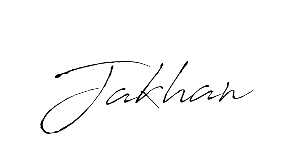 Create a beautiful signature design for name Jakhan. With this signature (Antro_Vectra) fonts, you can make a handwritten signature for free. Jakhan signature style 6 images and pictures png