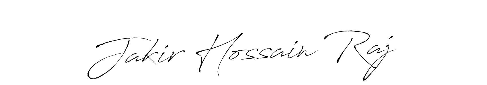 Antro_Vectra is a professional signature style that is perfect for those who want to add a touch of class to their signature. It is also a great choice for those who want to make their signature more unique. Get Jakir Hossain Raj name to fancy signature for free. Jakir Hossain Raj signature style 6 images and pictures png