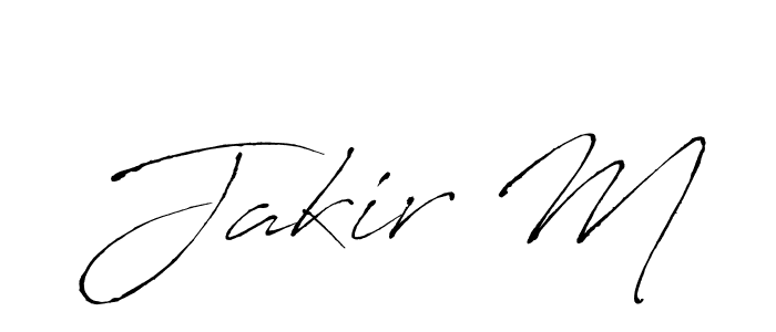 How to Draw Jakir M signature style? Antro_Vectra is a latest design signature styles for name Jakir M. Jakir M signature style 6 images and pictures png