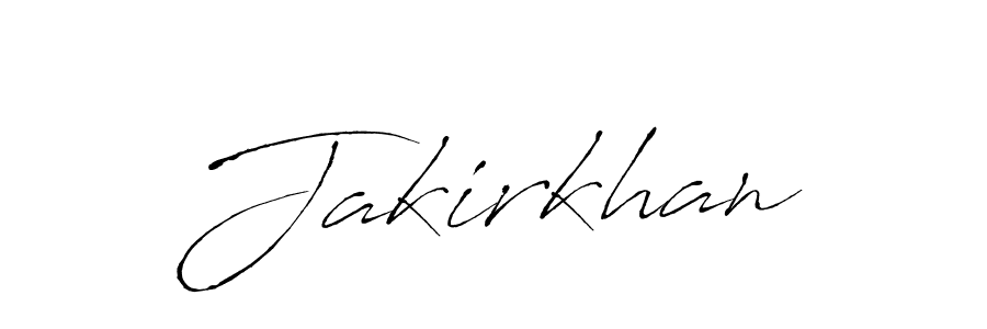 Jakirkhan stylish signature style. Best Handwritten Sign (Antro_Vectra) for my name. Handwritten Signature Collection Ideas for my name Jakirkhan. Jakirkhan signature style 6 images and pictures png