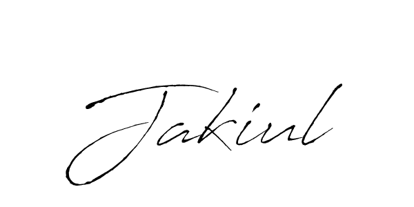 It looks lik you need a new signature style for name Jakiul. Design unique handwritten (Antro_Vectra) signature with our free signature maker in just a few clicks. Jakiul signature style 6 images and pictures png