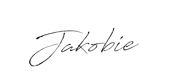 if you are searching for the best signature style for your name Jakobie. so please give up your signature search. here we have designed multiple signature styles  using Antro_Vectra. Jakobie signature style 6 images and pictures png