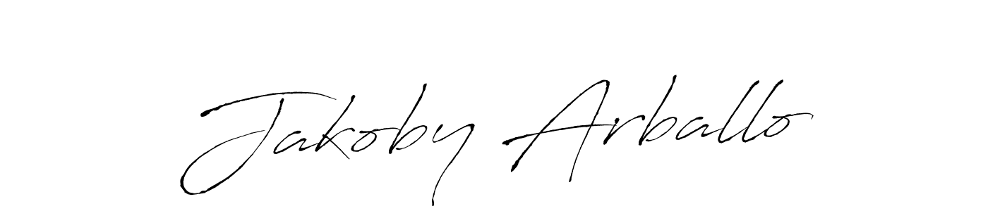 It looks lik you need a new signature style for name Jakoby Arballo. Design unique handwritten (Antro_Vectra) signature with our free signature maker in just a few clicks. Jakoby Arballo signature style 6 images and pictures png