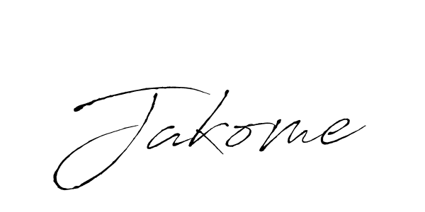 Make a beautiful signature design for name Jakome. With this signature (Antro_Vectra) style, you can create a handwritten signature for free. Jakome signature style 6 images and pictures png